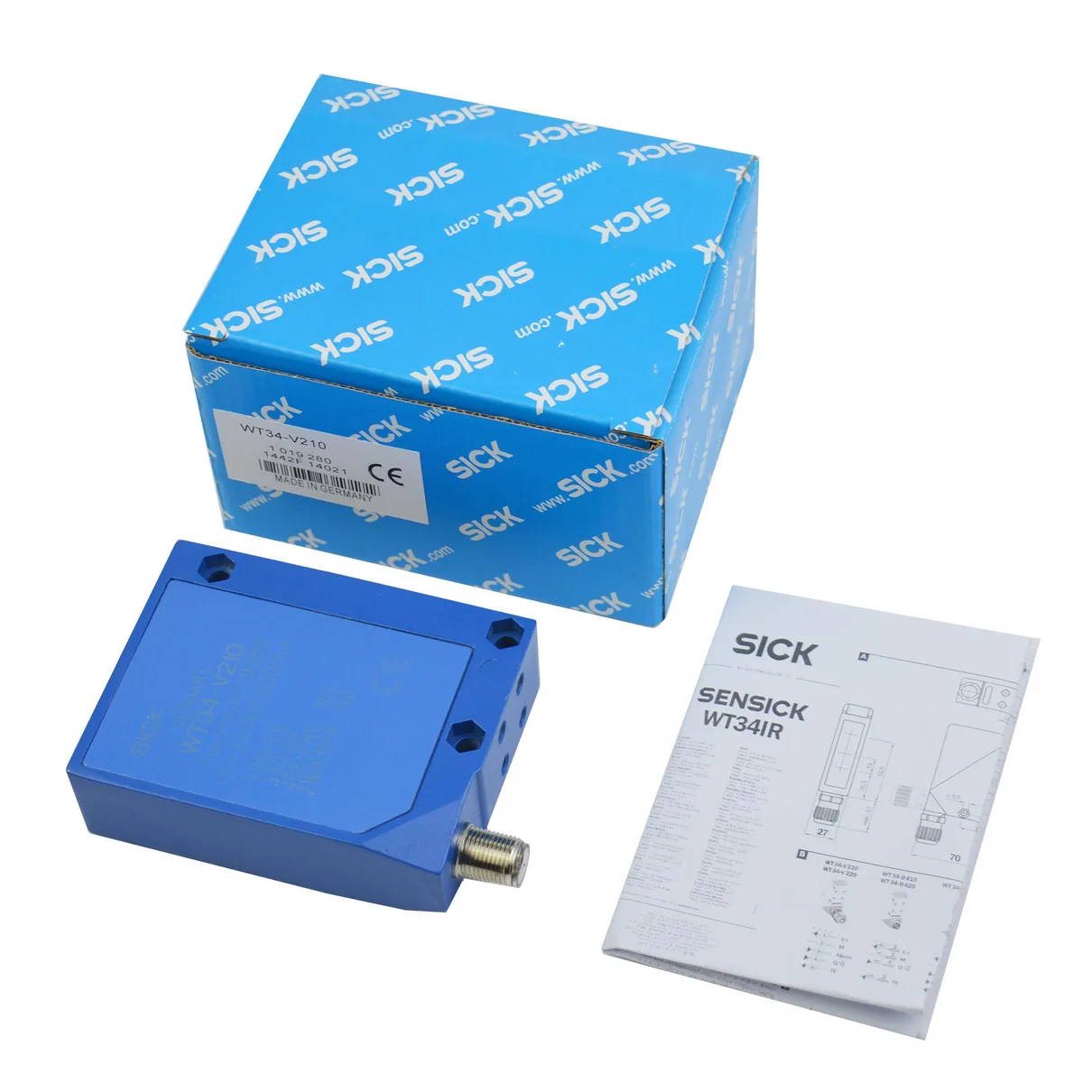 Sick Sick WT34-V210 photoelectric proximity sensor NPN PNP — product photo