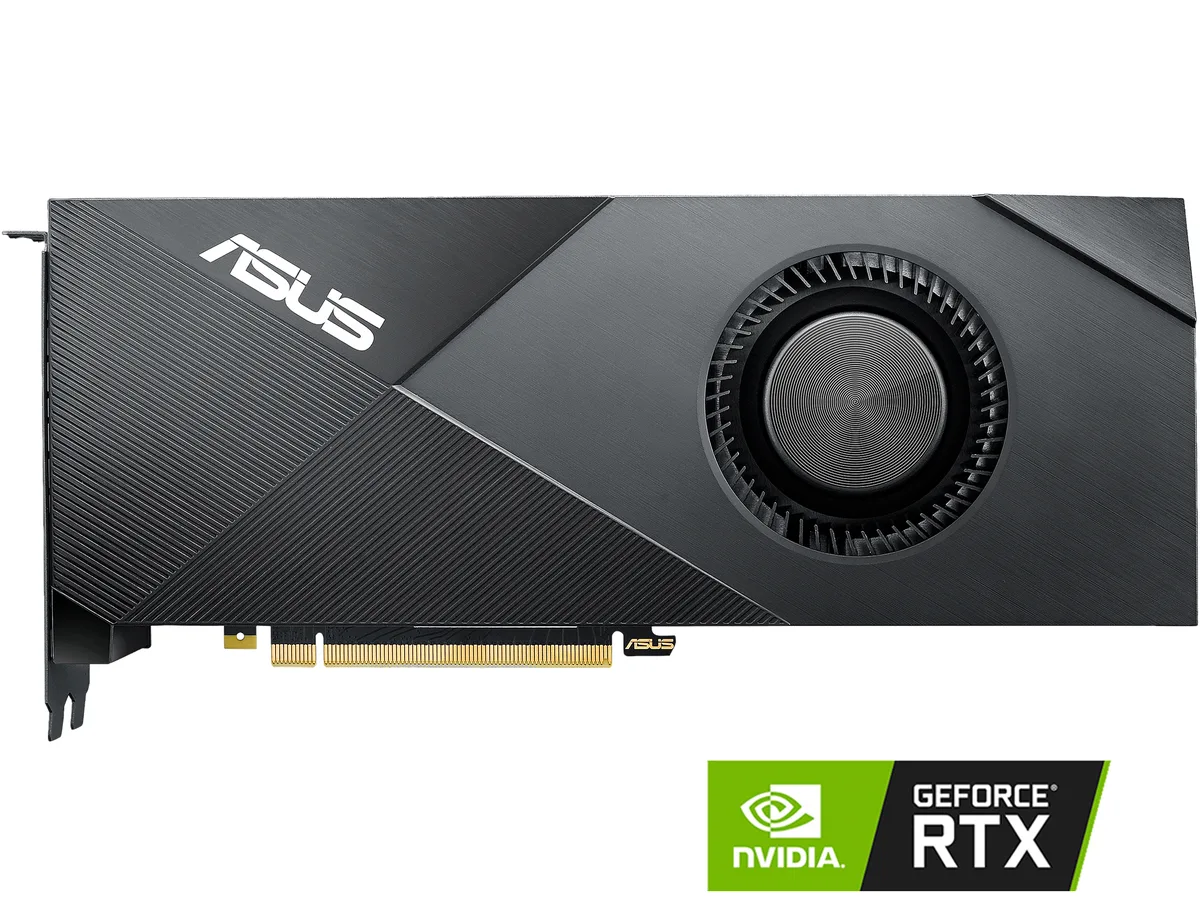ASUS ASUS TURBO-RTX2080-8G GeForce RTX 2080 8GB graphics card — product photo