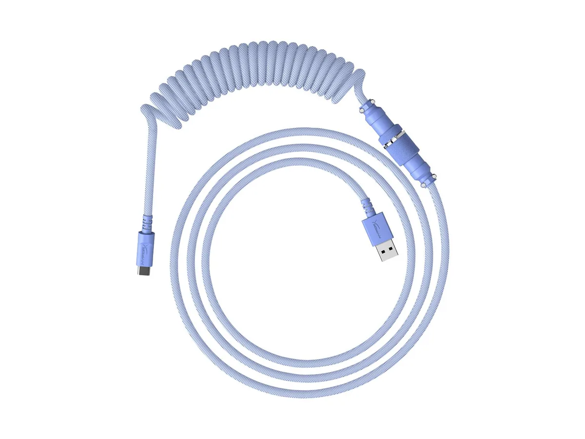 HP HP HyperX USB-C Coiled Cable Light Purple 6J682AA — product photo