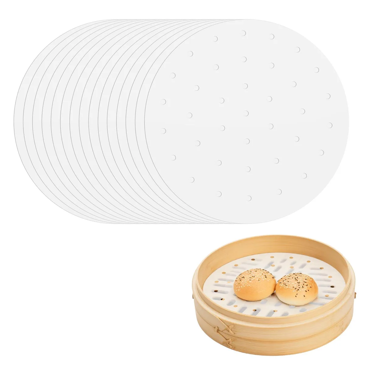  AUUTI 530130 steamer liner 10" 100 sheets — product photo