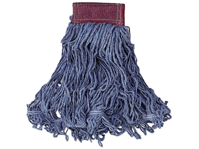 Rubbermaid Commercial Rubbermaid Commercial RCP D253 BLU 24 oz Blend Wet Mop 5" Headband Blue — product photo
