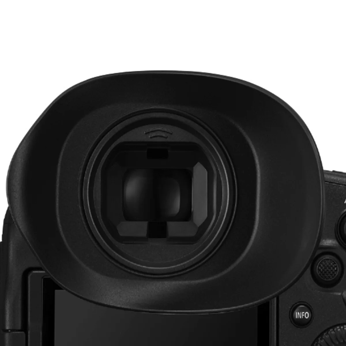 Canon Canon ER-iE eyecup for EOS R1 mirrorless camera, 360° rotation with 90° clicks — product photo