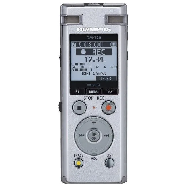 Olympus Corporation Olympus DM-720 4GB Voice Recorder — product photo