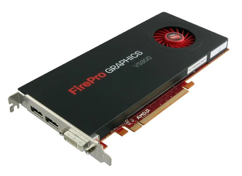 Sapphire Tech Sapphire Tech 31004-20-40A AMD FirePro V5900 2GB GDDR5 600 MHz 75W video card accessory — product photo
