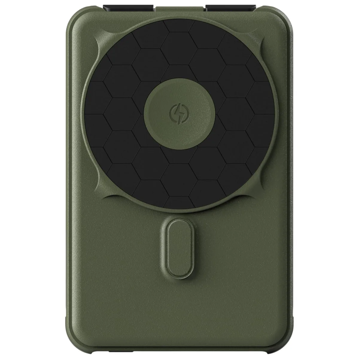 The Ridge A0371 10000mAh Magnetic Power Bank Matte Olive — product photo