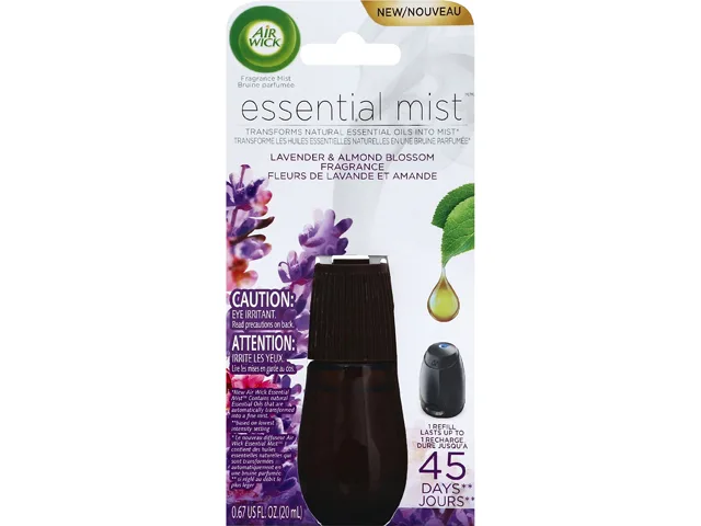 Reckitt Benckiser Reckitt Benckiser 98552CT Air Wick Lavender &amp; Almond Blossoms Oil Refill 0.7 fl oz 45 Day — product photo