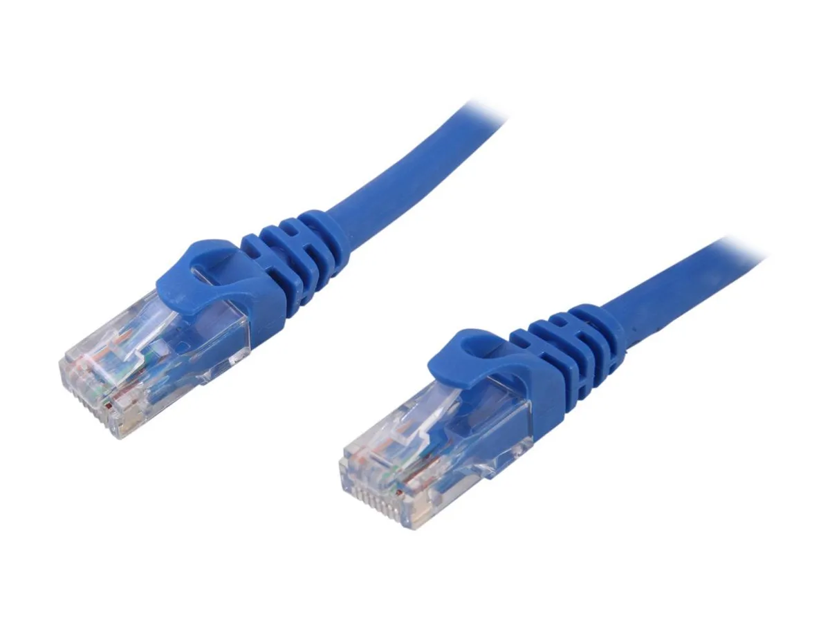 sakose sakose C6EB-50B Cat 6 Blue 550 MHz 50 ft UTP Patch Cable — product photo