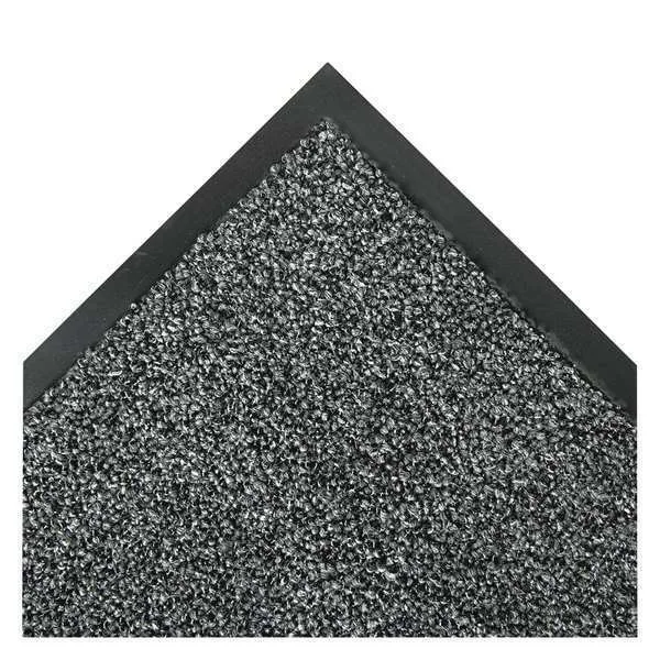 Crown Crown Cross-Over Wiper/Scraper Mat Olefin/Poly 48 x 72 Gray office furniture — product photo
