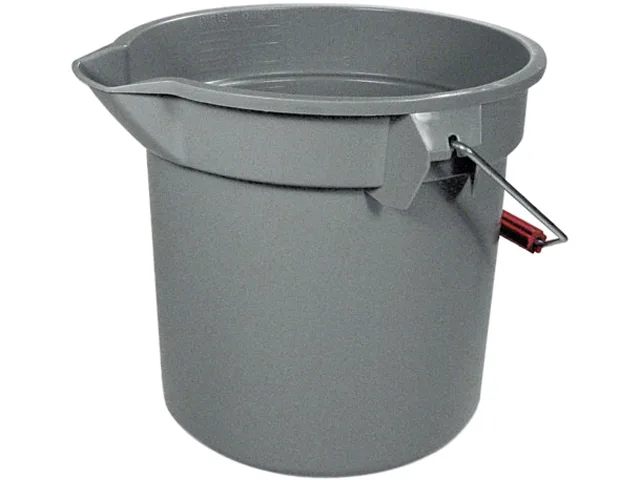 Rubbermaid Commercial Rubbermaid Commercial 261400 14 qt round bucket gray cleaning — product photo