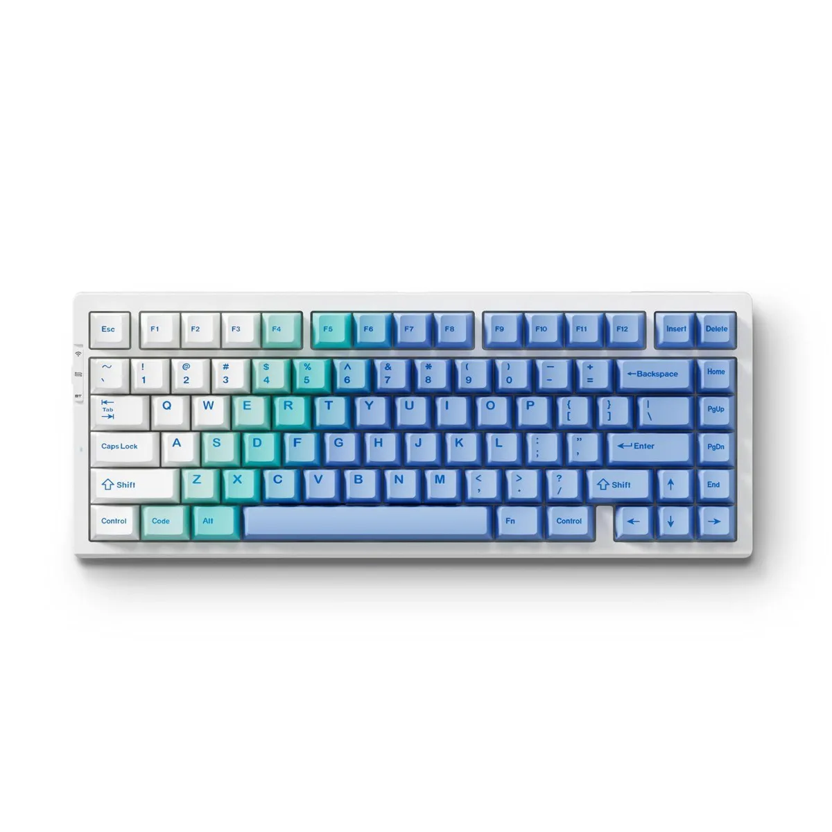 MCHOSE MCHOSE G75 PRO 75% Wireless Mechanical Gaming Keyboard White&amp;Blue — product photo