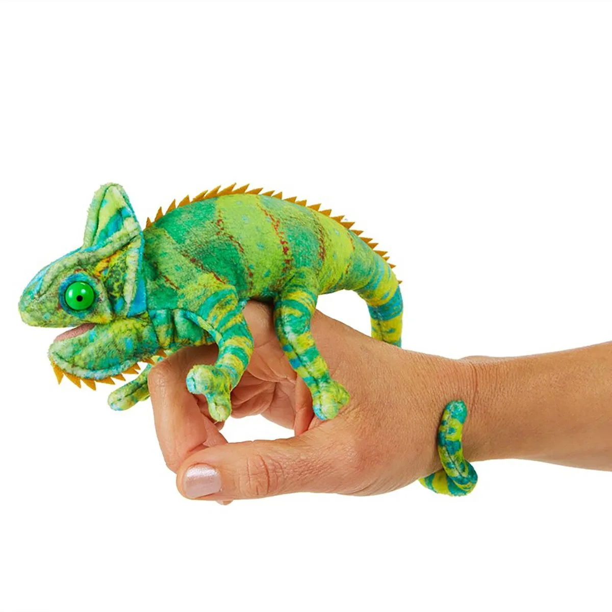 Folkmanis Puppets Folkmanis Puppets Mini Chameleon Finger Puppet — product photo