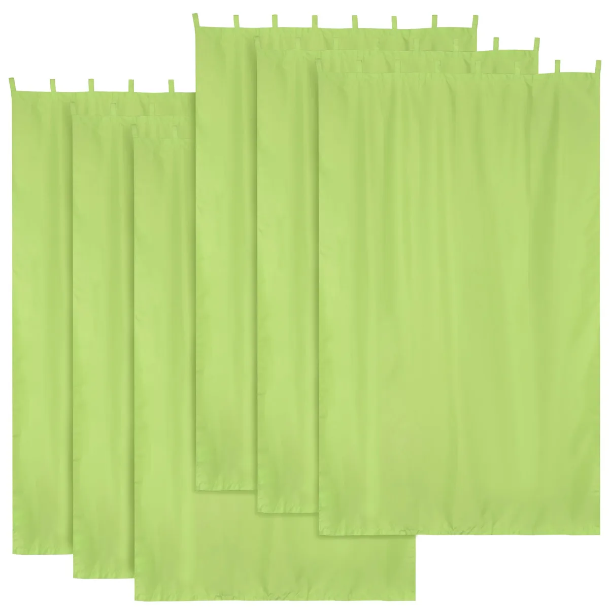 Yescom USA, Inc. Yescom USA, Inc. 54"x96" Outdoor Curtain Panels 6 Pack — product photo