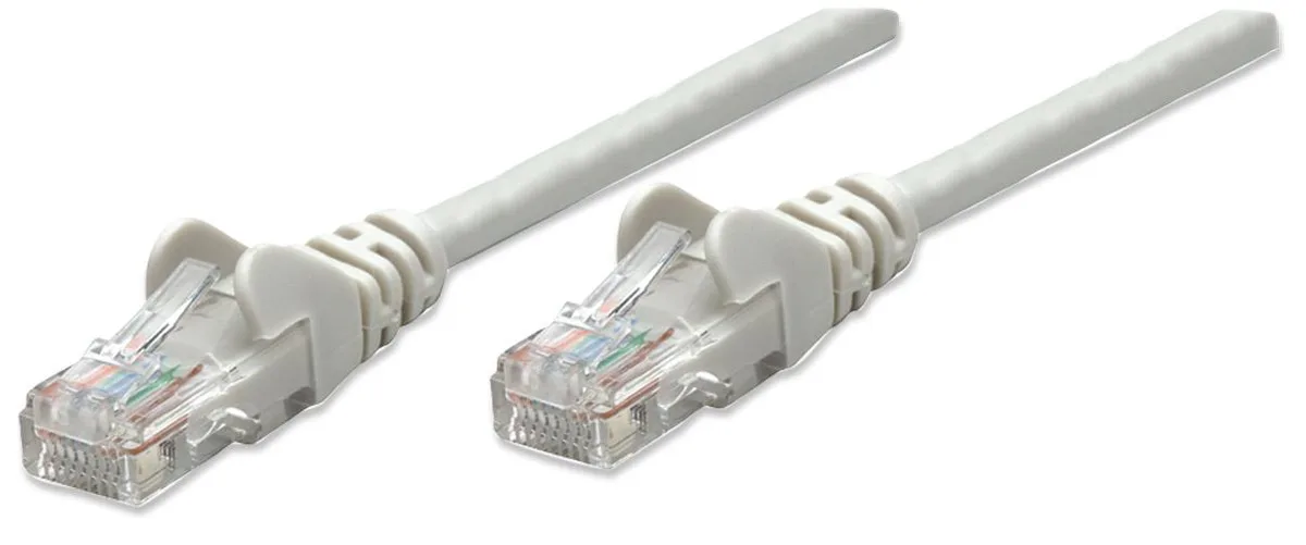 Intellinet Network Solutions Intellinet Network Solutions Cat6 UTP RJ45 10.5 m 35 ft Gray — product photo