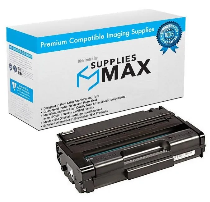 SuppliesMax SuppliesMax 408161 Black Toner Cartridge 6400 Pages — product photo