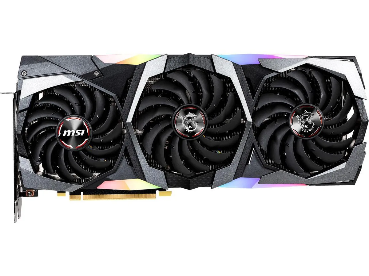 MSI MSI GeForce RTX 2080 Super Gaming X TRIO 8GB graphics card — product photo