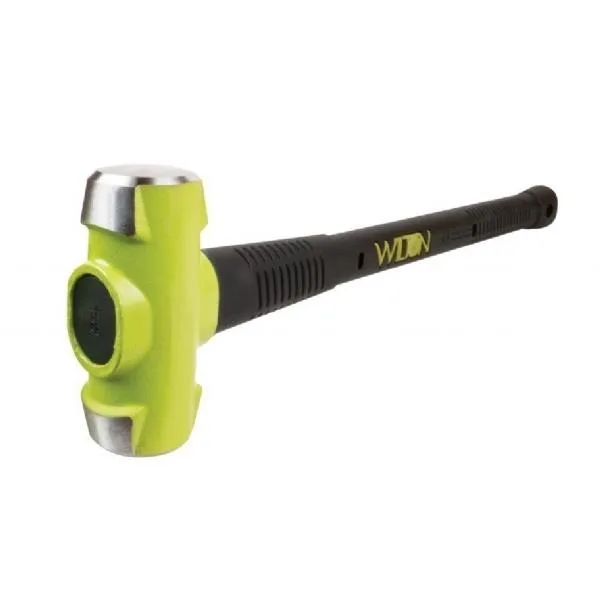 Green 4 lb sledge hammer with 12 inch handle
