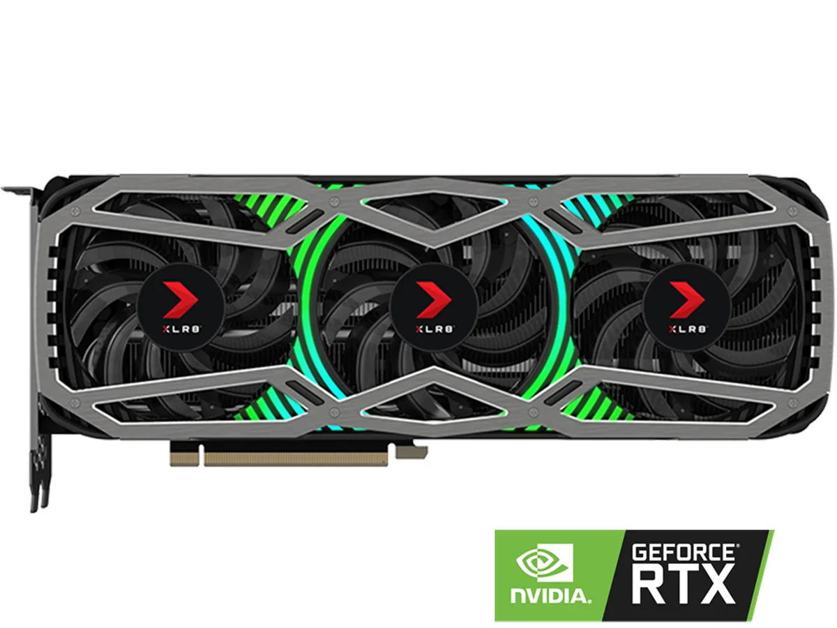 PNY Technologies, Inc. PNY Technologies, Inc. VCG30708TFXPPB GeForce RTX 3070 8GB graphics card — product photo