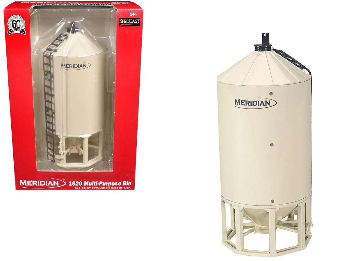SpecCast Collectibles SpecCast Collectibles Meridian 1620 Bin Light Tan 60th Anniversary 1/64 hobby collectible — product photo