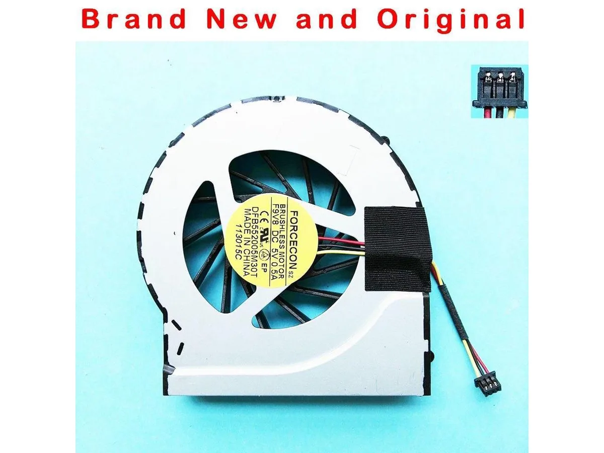 Fans Fans CPU Cooler FORCECON DFB552005M30T F9V8 DC 5V .5A 4PIN — product photo
