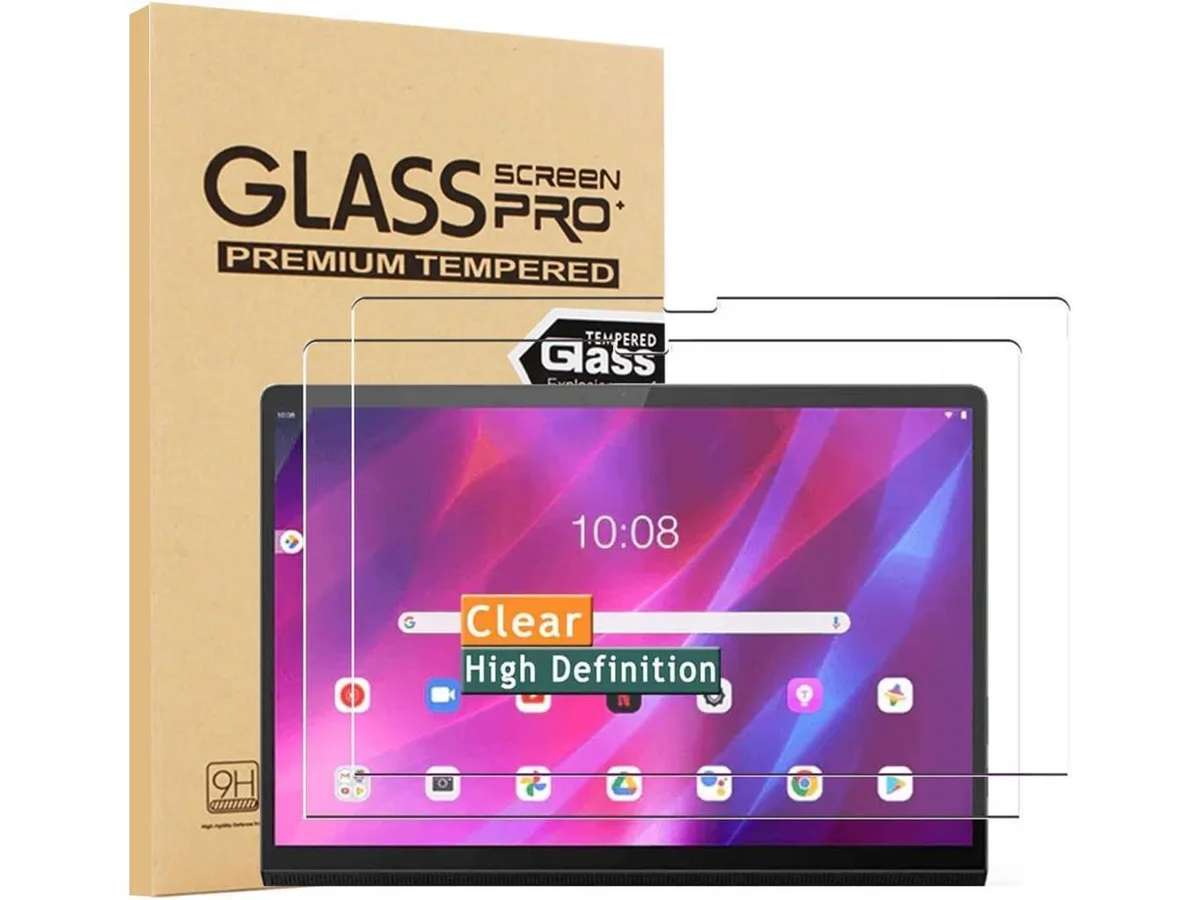 BONAEVER BONAEVER YT-K606 2-Pack Tempered Glass Screen Protector for Lenovo Yoga Pad Pro 13 Inch 2021 — product photo