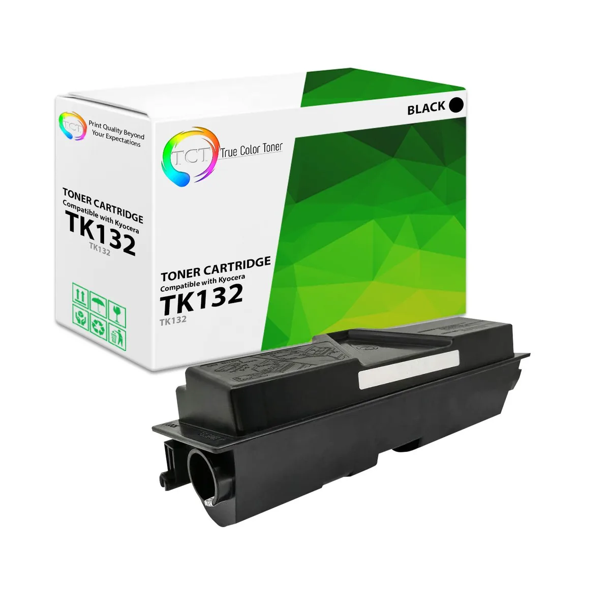 True Color Toner True Color Toner TK132 Black Toner Cartridge 7200 Pages — product photo