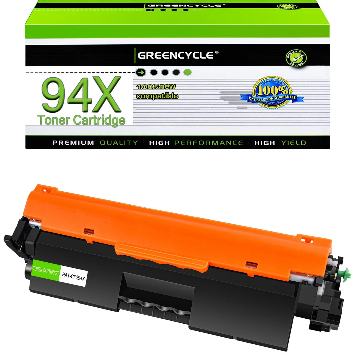 GREENCYCLE GREENCYCLE CF294X 94X Black Toner Cartridge 2800 Pages — product photo
