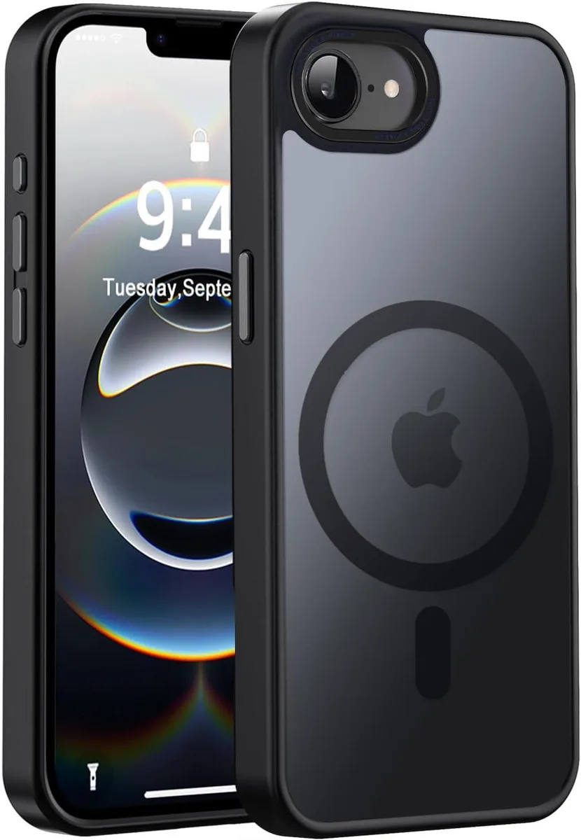 PISKEKAT PISKEKAT iPhone 16e Case Magnetic Black — product photo