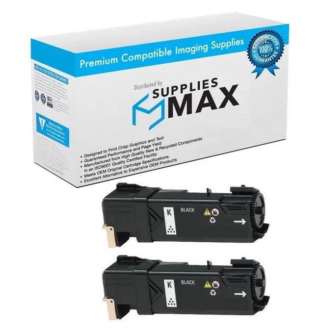 SuppliesMax SuppliesMax Compatible Toner Cartridge Dell 2BK132C 2 Pack 2000 Pages — product photo