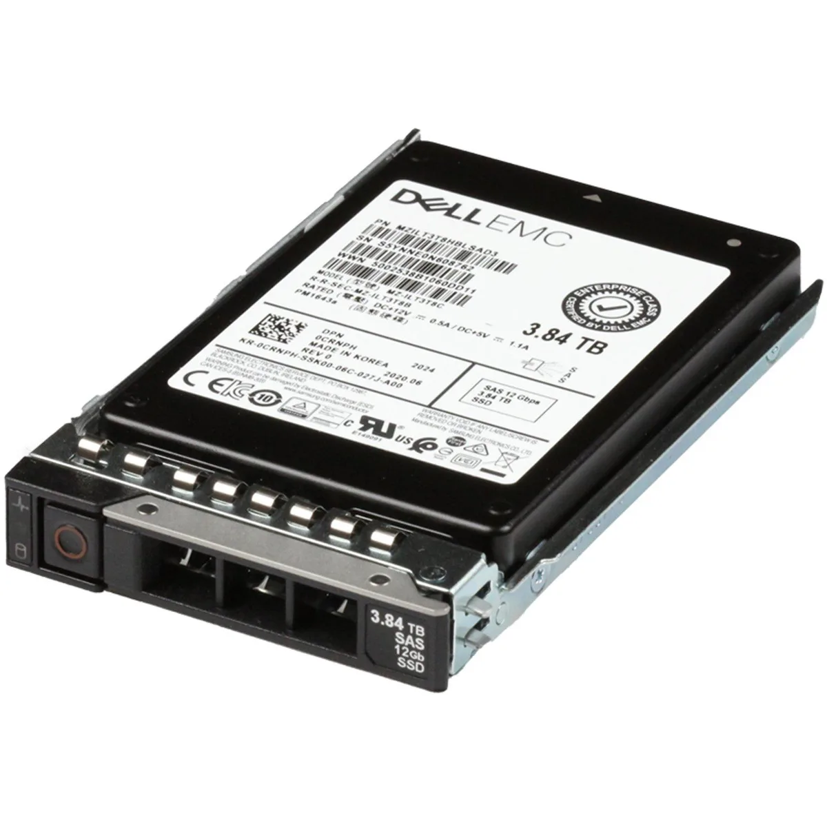 DELL DELL CRNPH 3.84TB 12Gbps SAS 2.5 Enterprise SSD — product photo