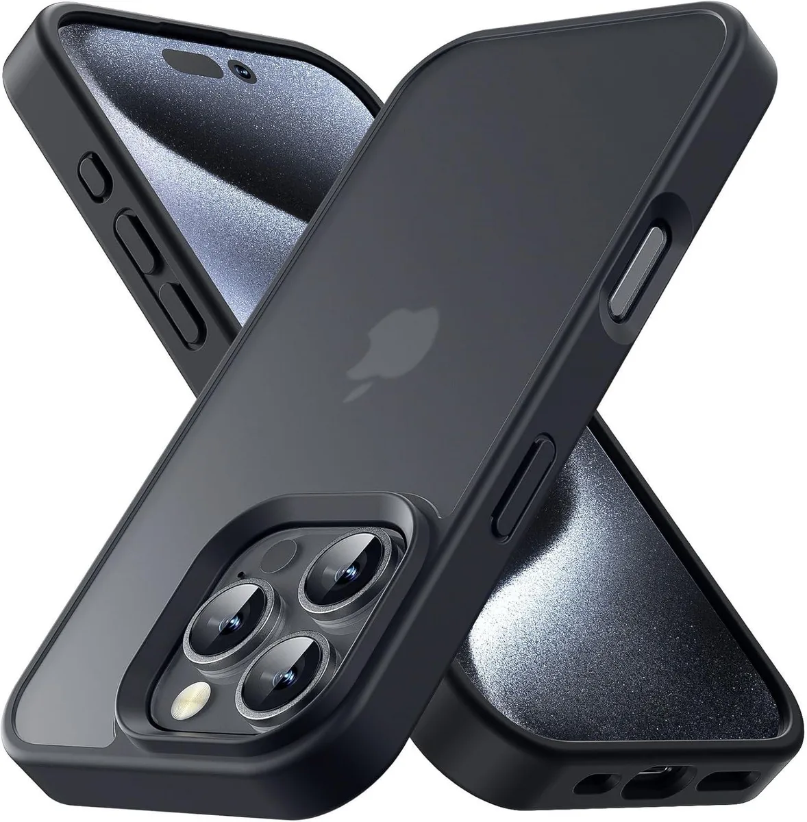 iworkmart iworkmart iPhone 16 Pro Case Shockproof Military Grade Black — product photo
