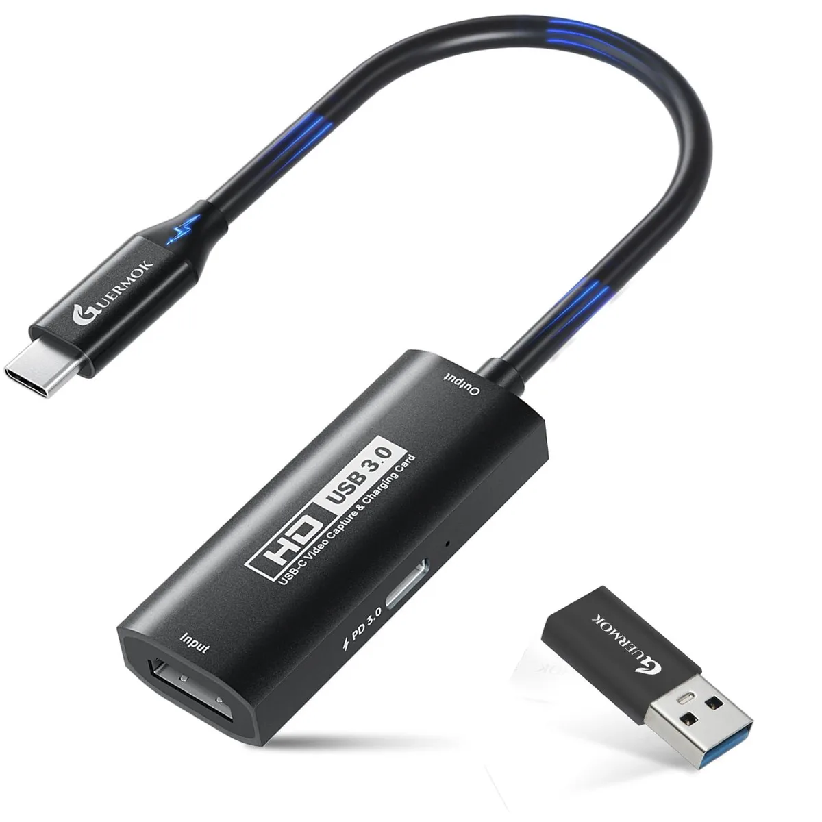 KEHIPI KEHIPI JP-Z71-S 4K USB 3.0 Capture Card PD 100W Black — product photo