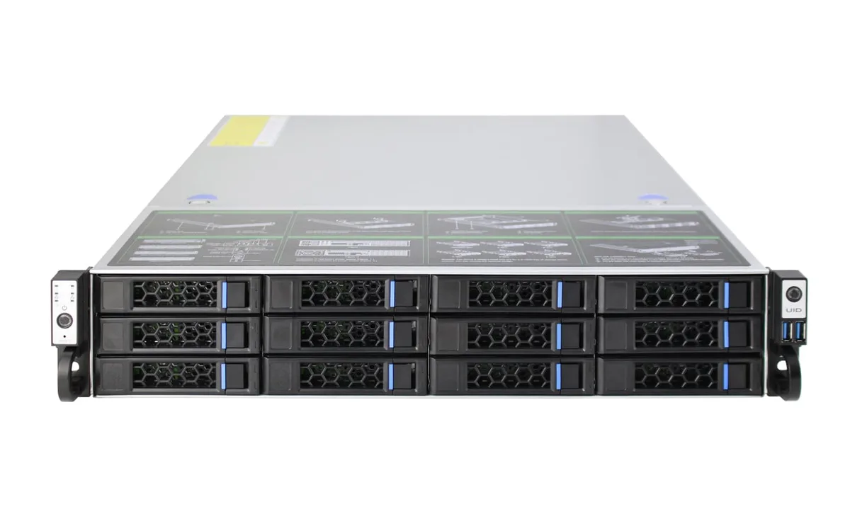 HOTCFWQ HOTCFWQ 2U 12-Bay 12Gb/s SAS Server Chassis — product photo