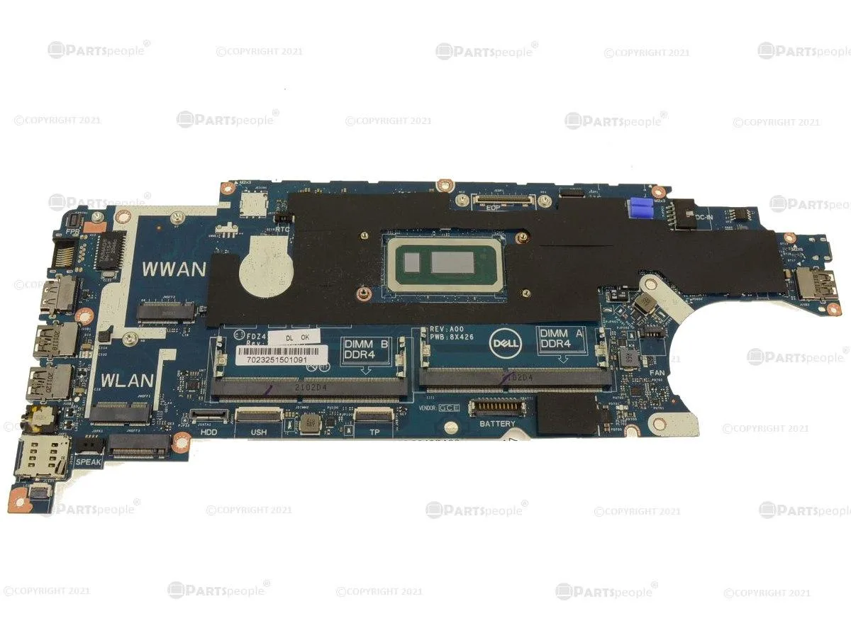 DELL DELL Latitude 5410 Motherboard i7-10810U 1.1GHz T4NVV — product photo