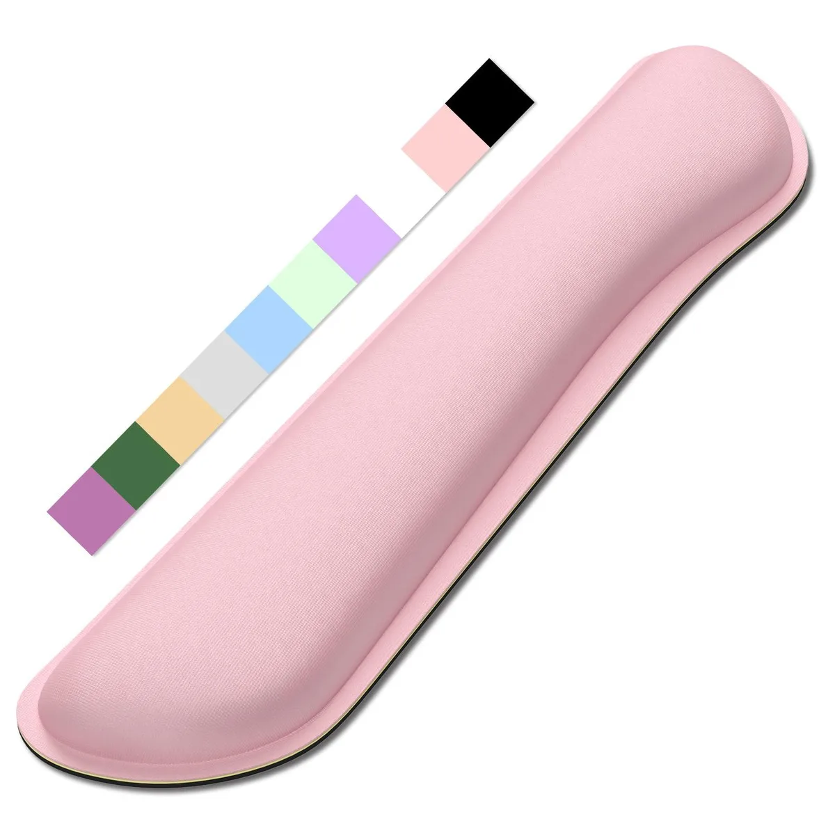  Dapesuom JPDTZ-K-Pink Keyboard &amp; Mouse Wrist Rest Pink 17 x 3.6 x .1 in — product photo
