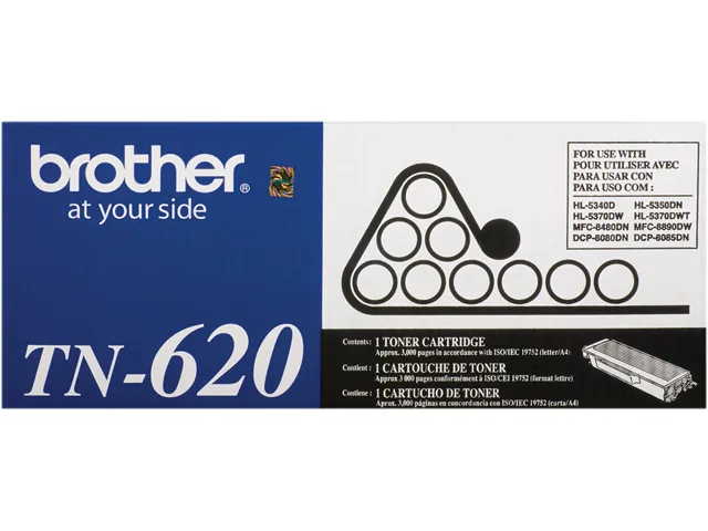 Brother Brother TN620 Black Toner Cartridge – 3000 Pages — product photo