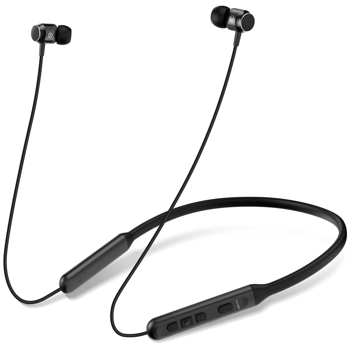  Toztnix i9 Neckband Bluetooth Headset Black 35H 1.5h charge IPX5 ENC 36dB 10m 30g — product photo