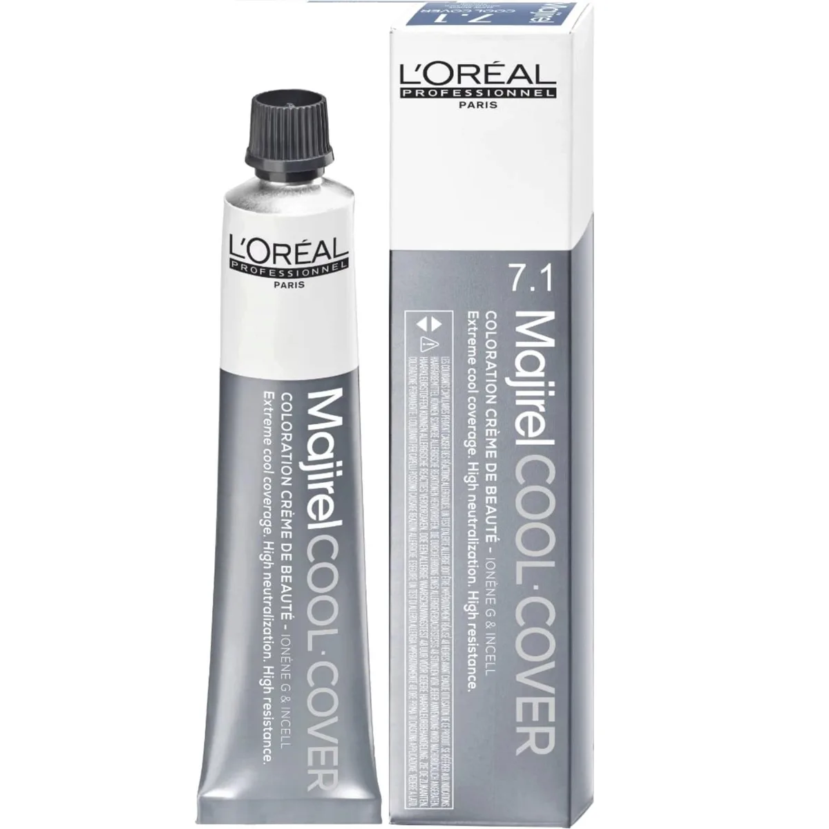 L'Oreal L'Oreal Professionnel Majirel Cool Cover 4/4N Natural Brown Permanent Hair Color 1.7oz 50ml — product photo