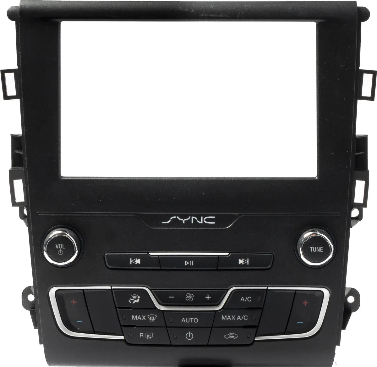 1 Factory Radio 1 Factory Radio LS7T-18E245-CGB Multimedia Temperature Control Panel 2017-2020 Ford Fusion — product photo