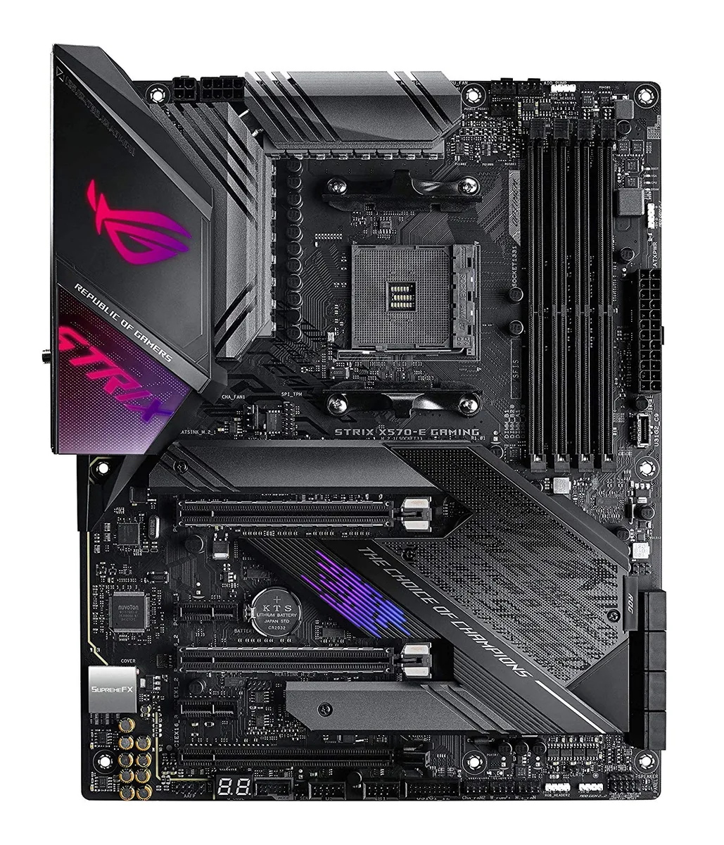 ASUS ASUS ROG STRIX X570-E GAMING AMD X570 AM4 ATX M.2 Desktop A motherboard — product photo