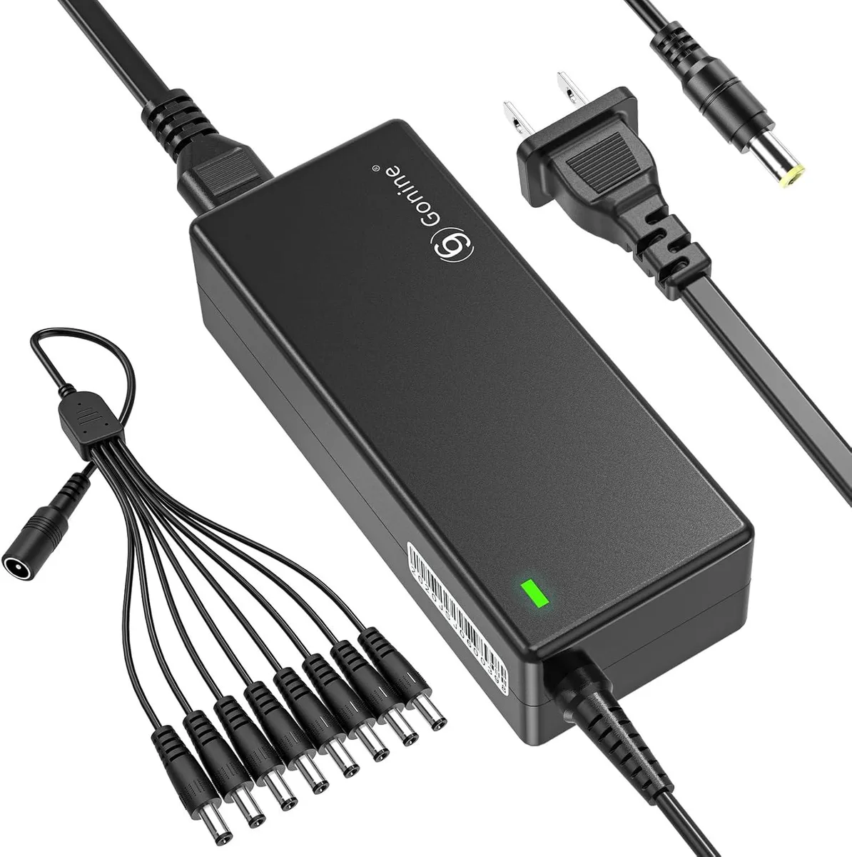 Kenuco Kenuco 12V 5A AC Adapter with 8-Way Splitter — product photo
