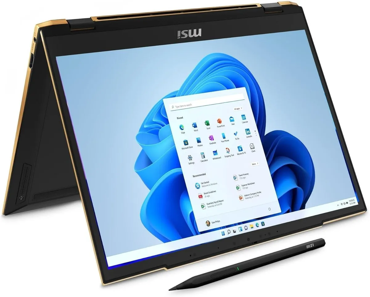 MSI MSI Summit 13 AI Evo 2-in-1 Laptop Core Ultra 7-155H 16GB 1TB 13.3" Touchscreen Black — product photo