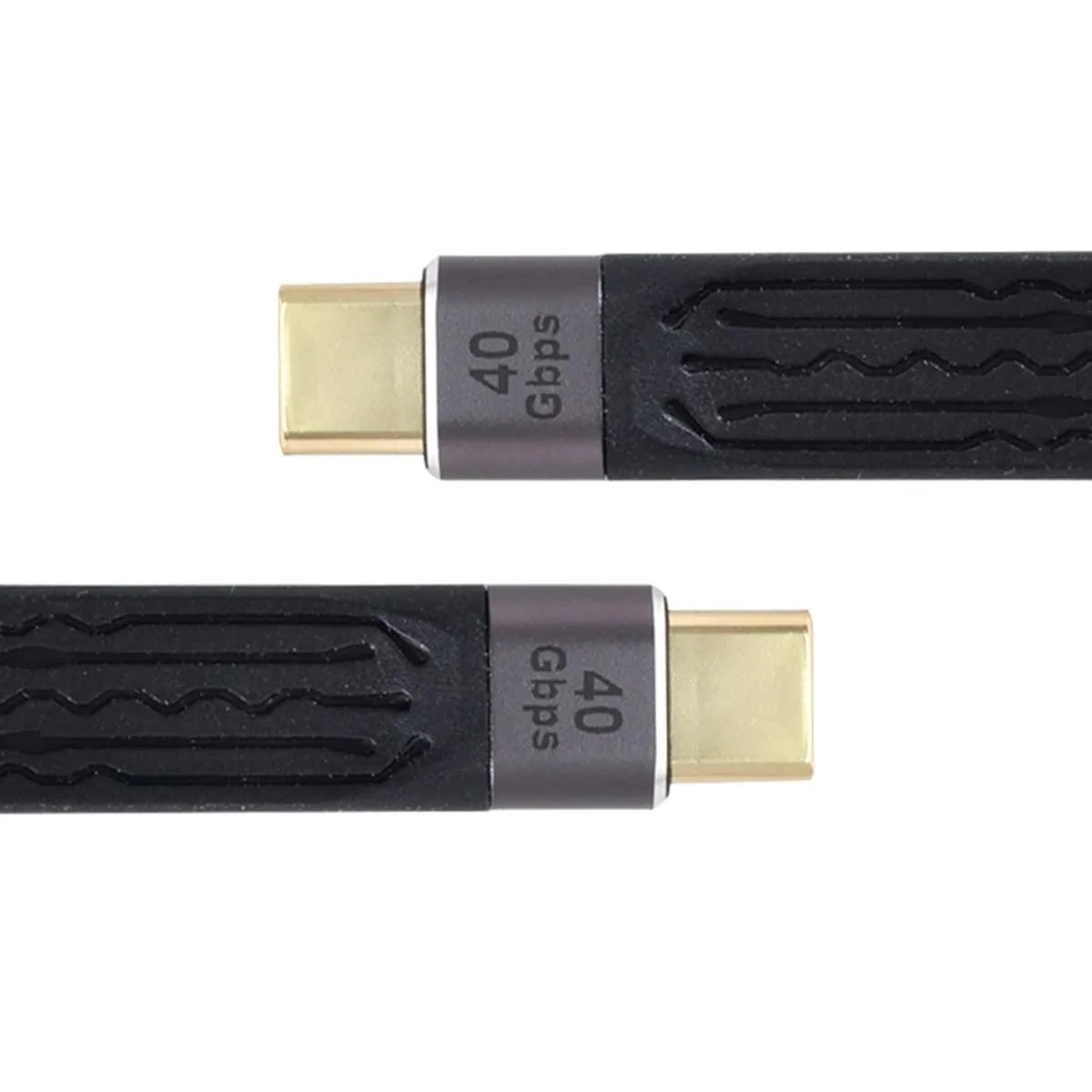 Fervit Fervit USB4 40Gbps 100W 8K Flat Slim FPC Cable 13cm — product photo