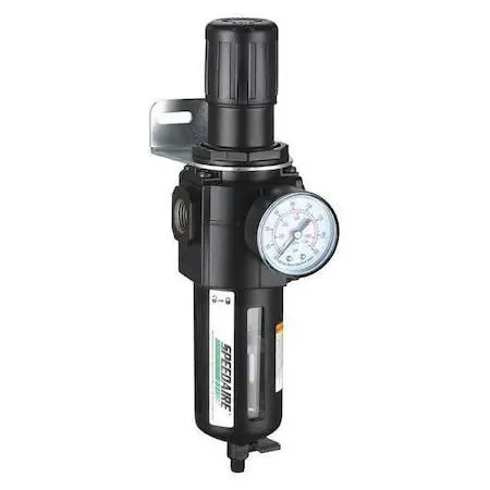 SPEEDAIRE SPEEDAIRE 4ZL02 Filter Regulator 212 cfm 150 psi 11.93 In H 3.15 In W — product photo