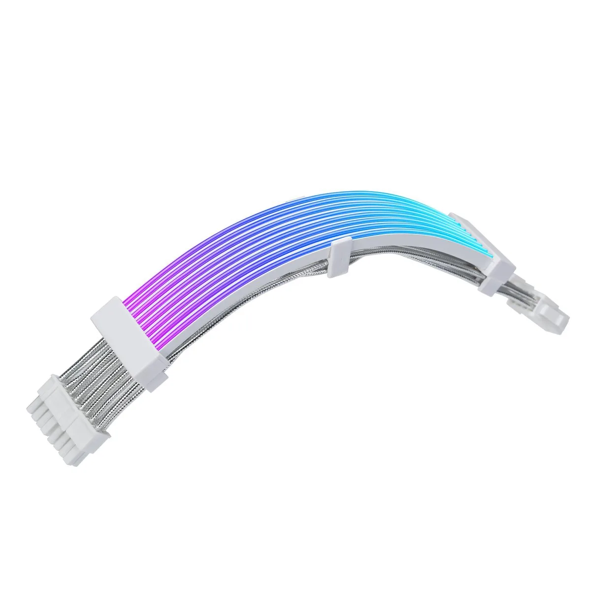  ITJTV 2x8 Pin ARGB Extension Cable 18AWG 25in 5V 3Pin — product photo