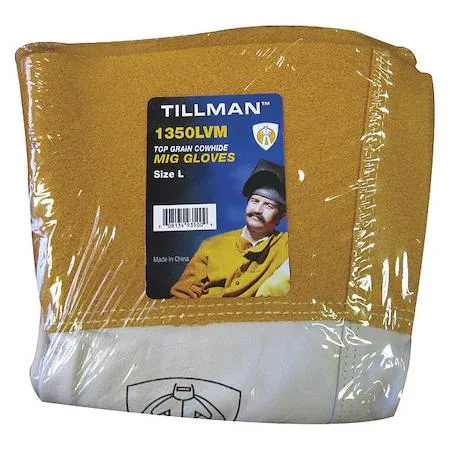 JOHN TILLMAN CO JOHN TILLMAN CO 1350XLVM MIG Welding Gloves Cowhide Palm XL — product photo