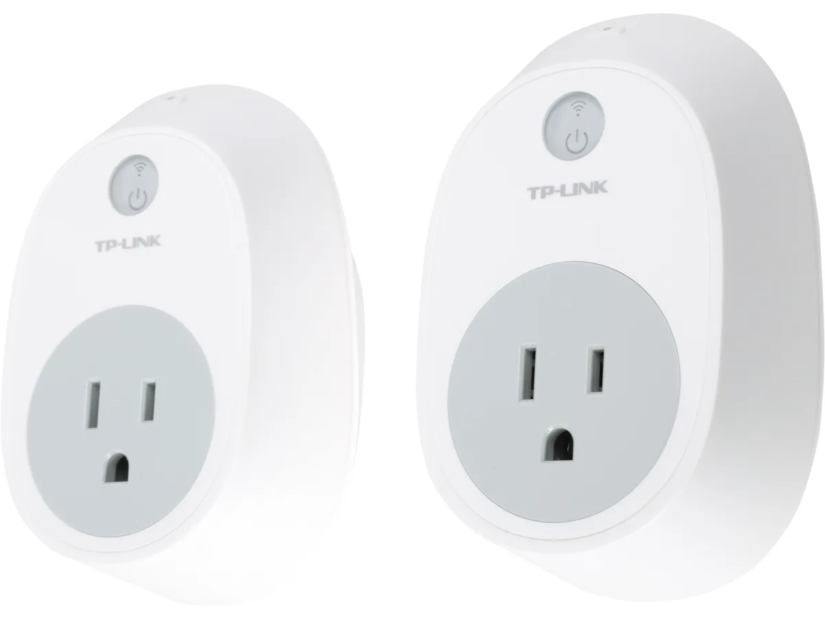 TP-Link TP-Link HS100 KIT Smart Plug 2-Pack 15A 1.8kW 2.4 GHz WiFi — product photo