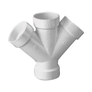 Mueller Industries, Inc. Mueller Industries, Inc. 05843 PVC Double Reducing Wye Trap — product photo