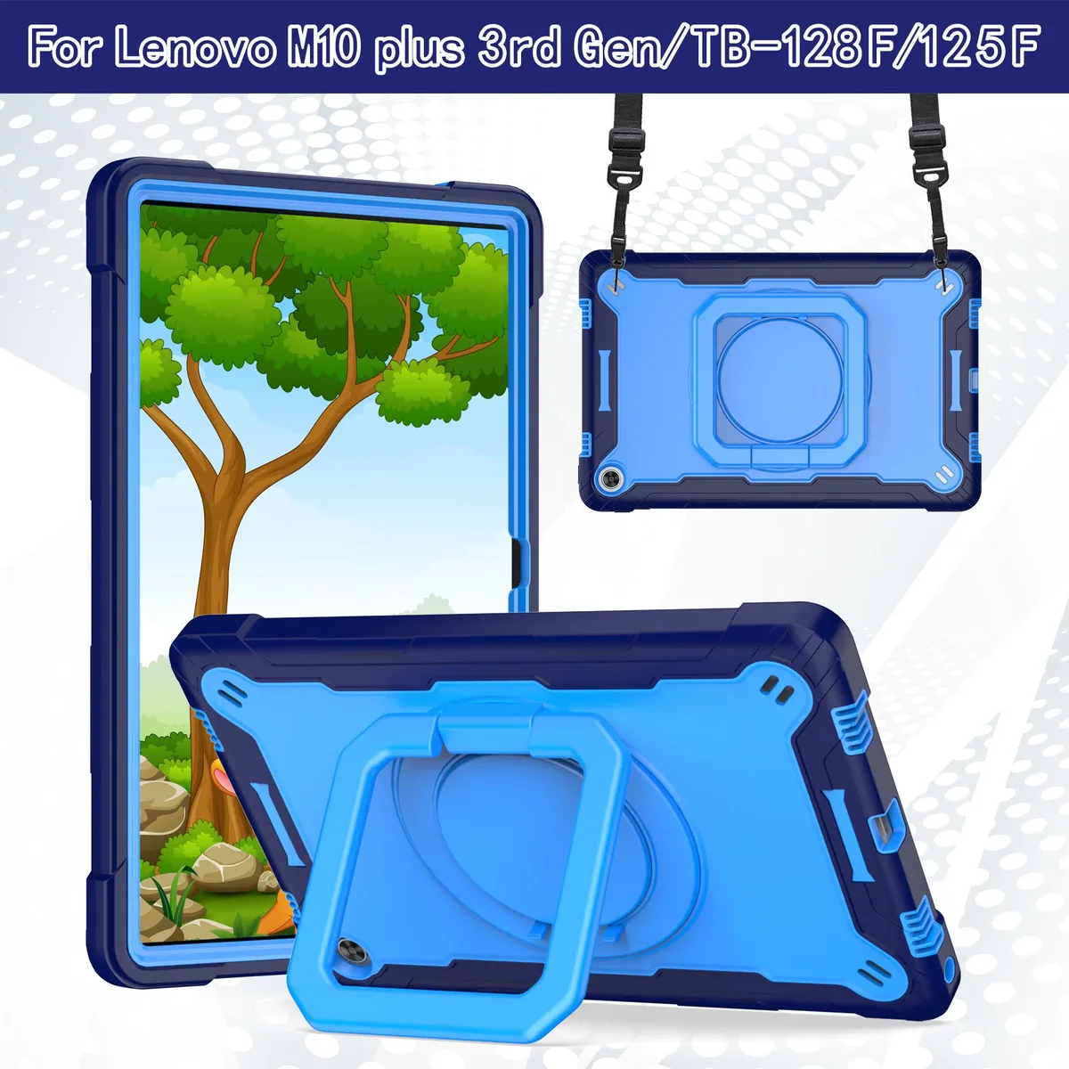 anicestore anicestore TB-125F/FU/128 laptop case 10.6 2022 Blue/Blue — product photo