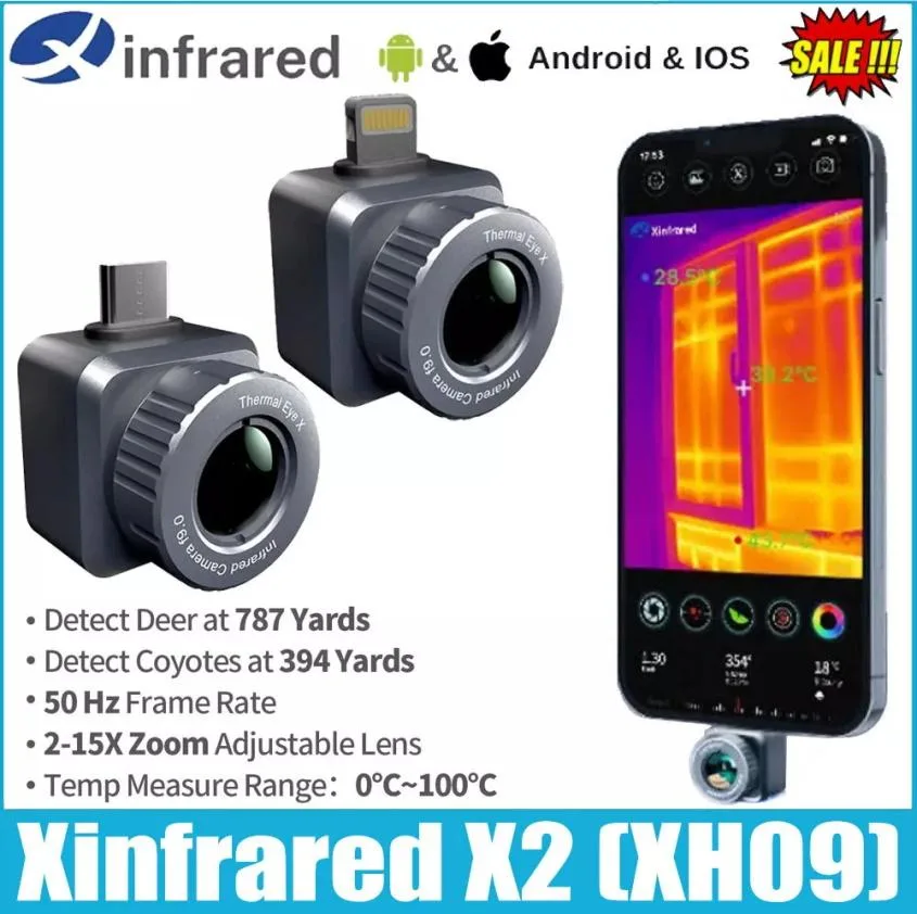 InfiRay InfiRay Xinfrared XH09 2-15x Zoom Thermal Camera — product photo