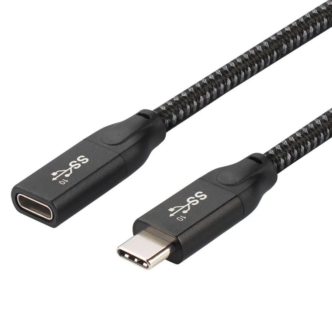 Vszerda Vszerda UC-238-BK-0.6M USB C extension cable 0.6m 10Gbps 100W — product photo